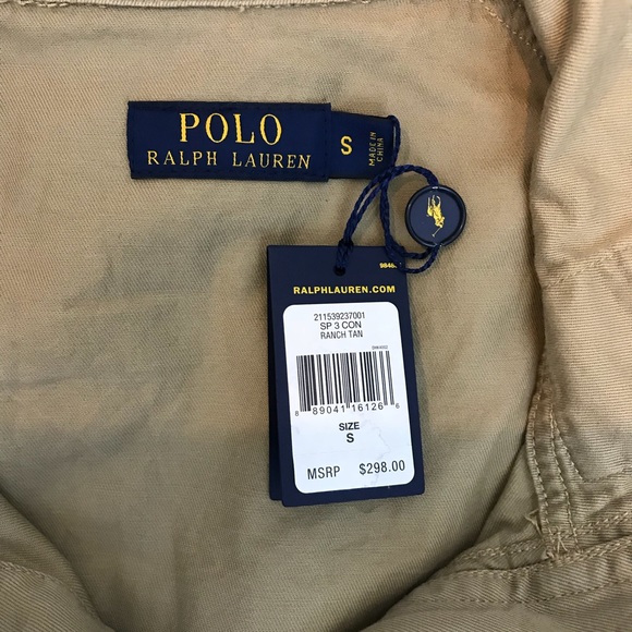 Ralph Lauren khaki jacket size small NWT - Picture 5 of 5